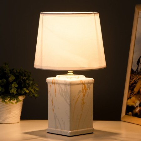 Lianne table lamp E14 40W white 18.8x17.8x30.5 cm Risalux-1