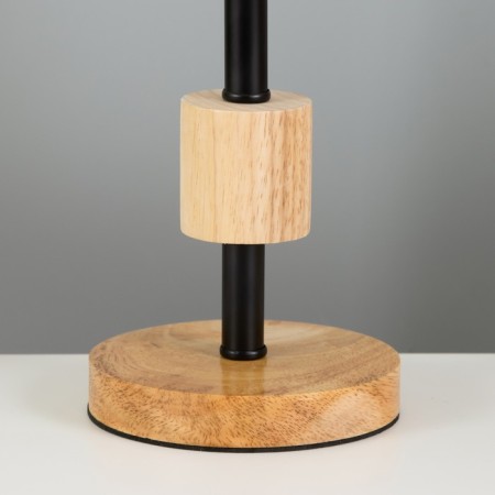 Table lamp "SORD" E27 40W light wood 21x21x38 cm Risalux-3