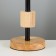 Table lamp "SORD" E27 40W light wood 21x21x38 cm Risalux