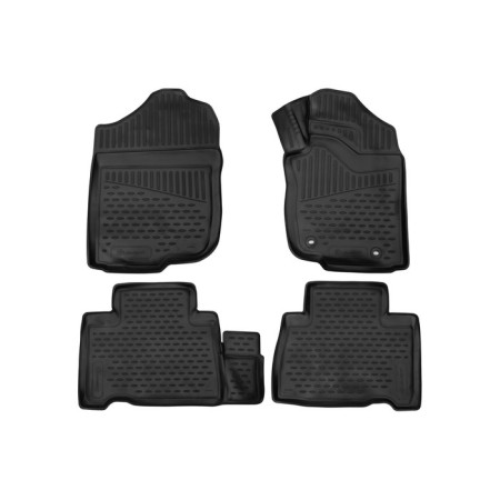 3D mats in the salon for Toyota Harrier (III, IIIR), 2013-2020, P.R. SUV, 4 pcs.
