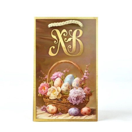 Gift package for Easter cake, eggs, 10 × 16 × 10 cm-1