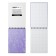 STOCKENOT on spirals A6, 80 sheets, cell, Erichkrause "Lavender", plastic cover silk -screen cover, OFSET BELIST 100%