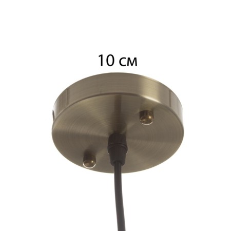 Lamp "Lord" 1x40W E27 bronze/black 12x12x34 (134) cm-4