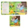 Cardboard book "Kolobok", with 5 puzzles, 2 in 1