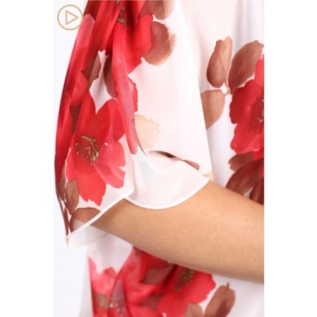 Women's dress, size 60, milk color-4