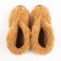Women's slippers, brown color, size 36