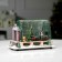 LED figure "Herring trees in the room" 23 × 15 × 14 cm, polystone, AAX3 batteries (not complete), USB, glow of multi