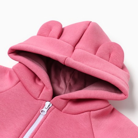 Costume: sweatshirt and pants crumbs, I am Basic Line, height 74-80 cm, bright pink-2
