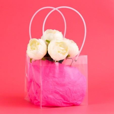 Gift package with a square bottom 18 x 18 x 18 cm