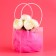 Gift package with a square bottom 18 x 18 x 18 cm