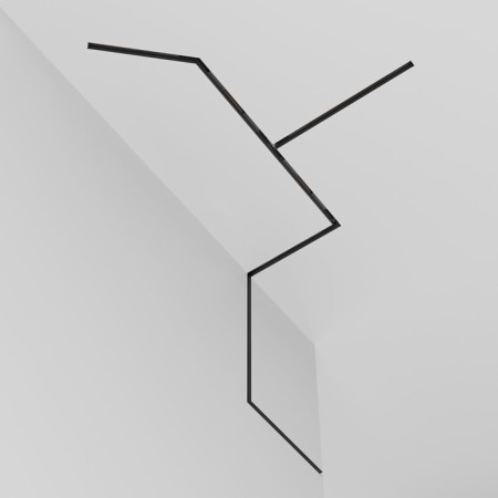 Built-in Technical TRX034-421B, 100x6.2x4.6 cm, black color Black-3