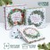 A set of boxes 3 in 1 "New Year's Wreath", 19 x 19 x 7.5 - 14 x 14 x 4 cm