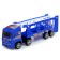 Inertial "Avtobos" truck, with 4 machines, blue color