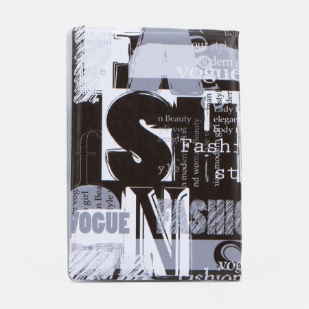 Cover for passport, black color-1
