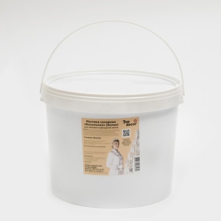 Sugar mastic, vanilla, 6 kg-2
