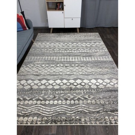 Rectangular carpet Ibiza 4942, size 160x230 cm, color Beige-Gray-3