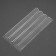 Protective overlays for the body of the car, 15 × 1.5 cm, transparent, set 4 pcs