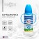 A bottle for feeding "Military Happiness", classic throat, 250 ml., 0 months, cylinder, with handles