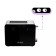 Toster Kitfort KT-2058, 870 W, 6 frying modes, 2 toasts, black-silver