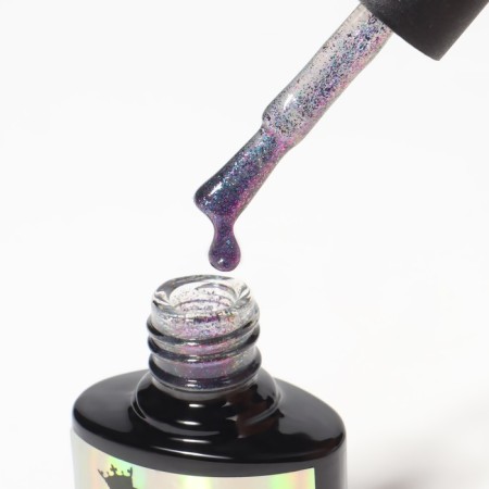 Gel nail polish, “Chameleon”, 3 phase, 8ml, LED/UV, Lilac/Blue color (09)-5