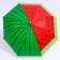 Children's umbrella p/aut "Berry Print watermelon" d = 84 cm, r = 42 cm, 8 spokes, 68 × 10 × 8 cm