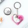 Gift set of "My soul mate", icon + keychain, 6.8 x 10.5 cm.