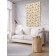 Decorative panel with photo printing "Festive fox", vertical, size 100x150 cm