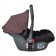 Auto-lover for a stroller Farfello Aimile KS-2150/A, group 0+ (0-13 kg), chocolate color