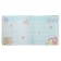 Gift notebook, A6, 132 sheets, color block, with a stream on a magnet, PVC cover, "anime", mix
