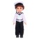 Doll "Sailor", 30 cm
