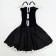 Carnival set My Secret (ears+ chocker+ dress+ mittens+ stockings)