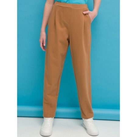 Pants for girls, height 146 cm, brown color