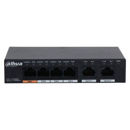Dahua DH-PFS3006-4GT-60 4X100MB 3POE+ 60W Unguided
