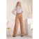 Female trousers, size 46, beige color