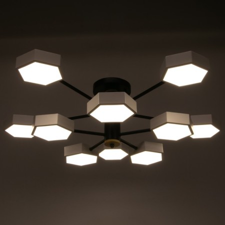 Chandelier 1318/10wt LED 240W 3000-6000K white 87x90x25 cm Bayerlux-2