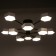 Chandelier 1318/10wt LED 240W 3000-6000K white 87x90x25 cm Bayerlux