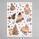New Year sticker interior color "bears and New Year holidays" 30x40 cm