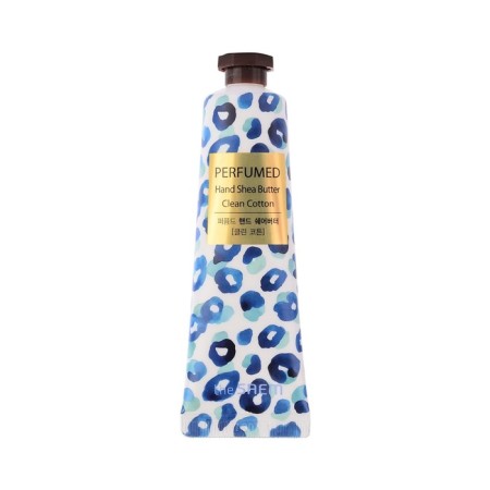 Hand cream perfumed with clap of Perfumed Hand Shea Butter -clean Cotton, 30 ml