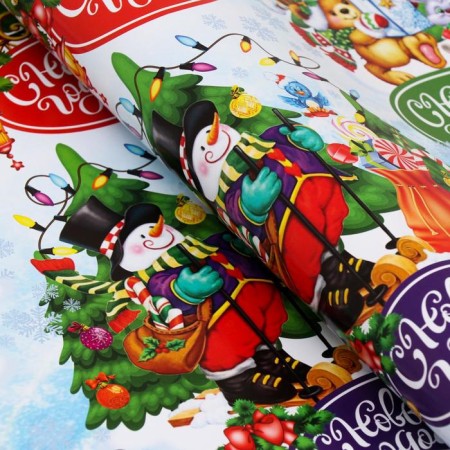 Glossy packaging paper "Friends", bilateral, 70 x 100 cm-2