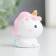 Polystone souvenir "Unicorn with hairstyle" mix 2.3x3.5x4 cm