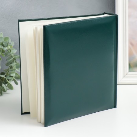 Photo album for 200 photos 10x15 cm book. Peret green-1