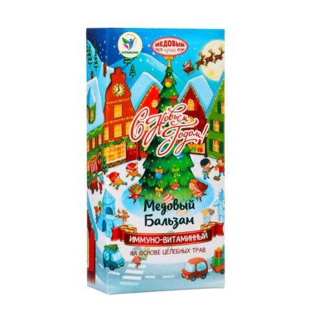New Year. New Year's honey balm Altai "Immino-vitamin", 250 ml-2