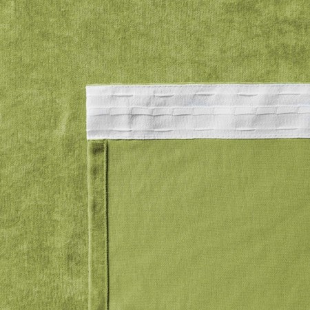 Set of curtains "Tina", size 2x145x270 cm, green color-2