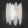 Sconces st. SL1224.101.02. Lastra. 2x60 watts, E14, 24x36 cm, chromium color