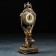 Table Kaminhi watch "Atlant" 15 x 15 x 38 cm, gold
