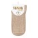Women's socks mini cotone, size 39-41, color Beige