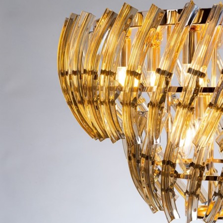 Ceiling chandelier Arte Lamp Ella A1054PL-9GO, E14, 9x40 W, 65x65x40 cm, golden-2