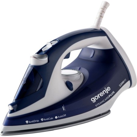 Iron Gorenje SiH2200BLC, 2200 watts, 30 g/min, 280 ml, blue/white-3