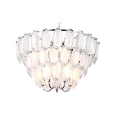 Люстра подвесная с хрусталём Ambrella light, Traditional, TR5177, E14, цвет хром