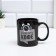 Homeleon mug Ceramic “Voorous Regime”, 350 ml, black color
